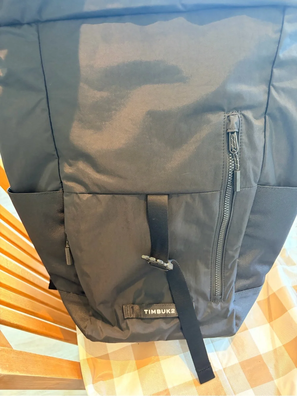 Timbuk2 Tuck Black Roll-Top Backpack New With Tags